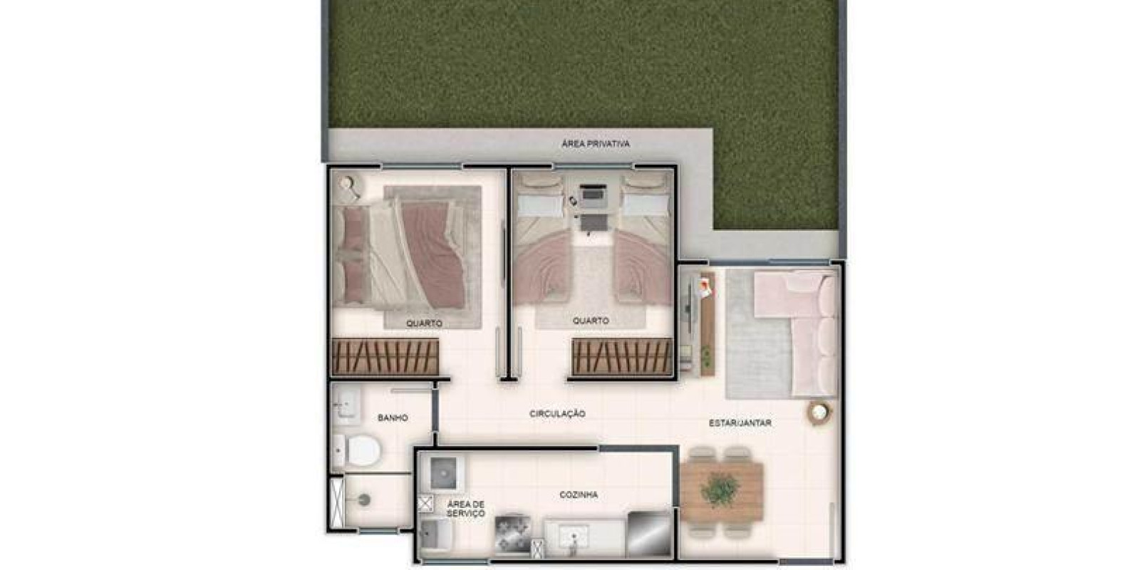 Apartamentos em Guaratiba - Foto 4 de 7