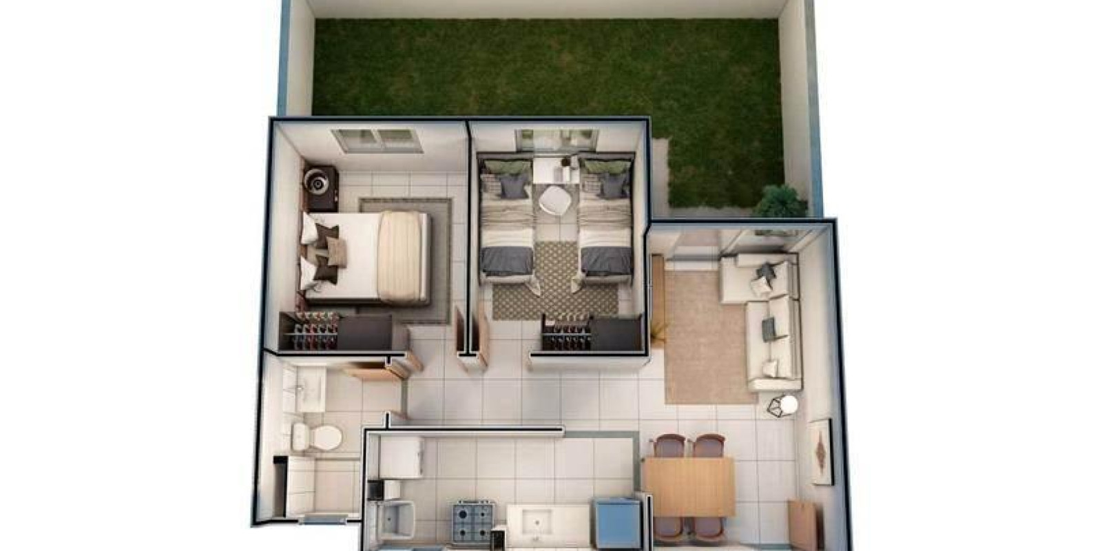 Apartamentos em Guaratiba - Foto 5 de 7