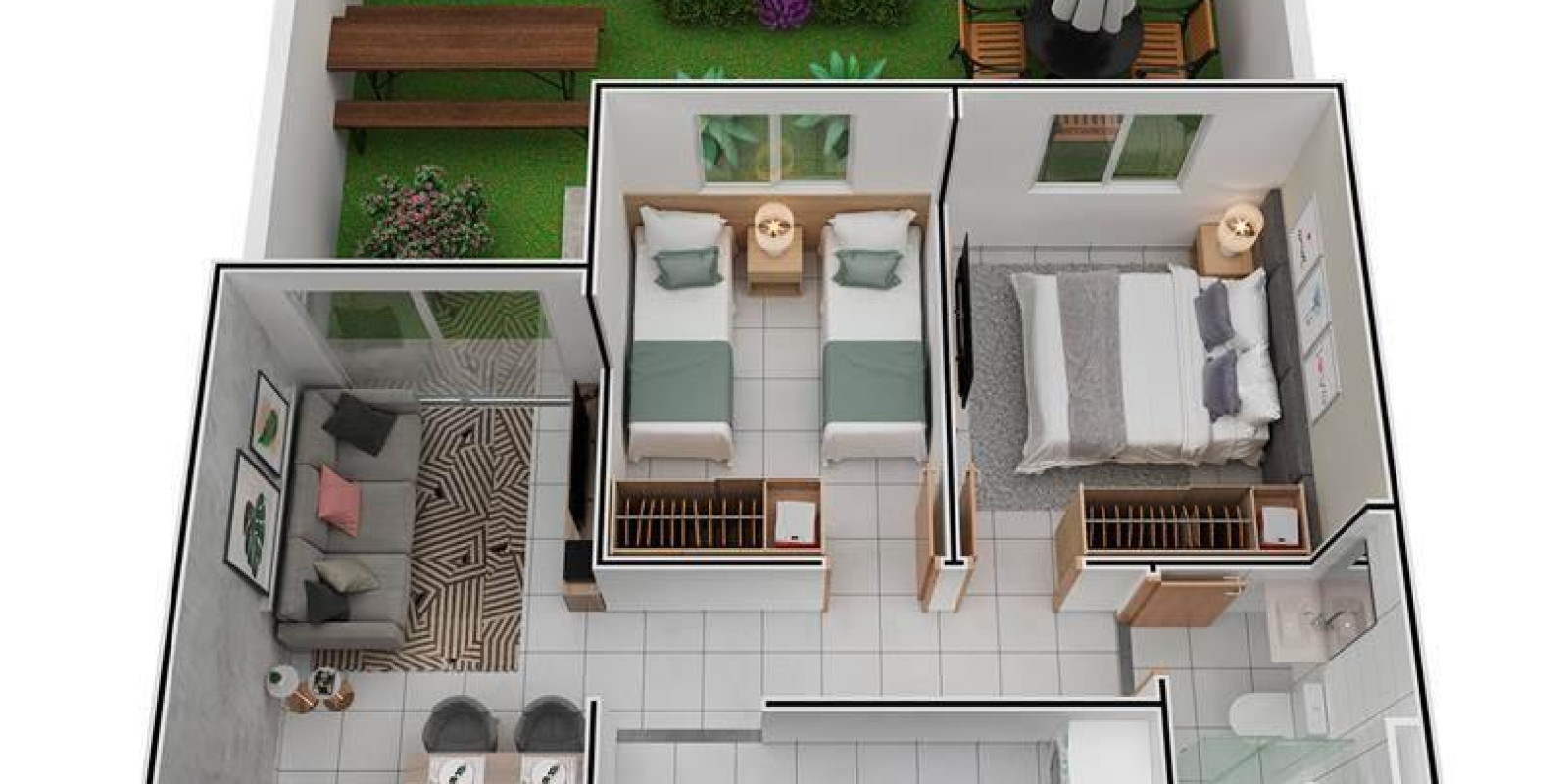 Apartamentos na Região de Campo Grande - Foto 3 de 14